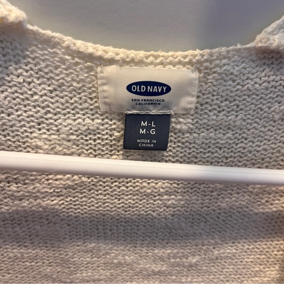 Old Navy boho sleeveless cardigan with fringe detail - Picture 4 of 5